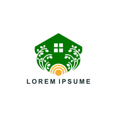 natural wood logo. nature tree icon symbol, organic farm vector illustration