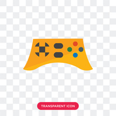 Gamepad vector icon isolated on transparent background, Gamepad logo design