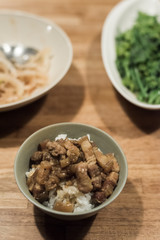 braised pork on rice