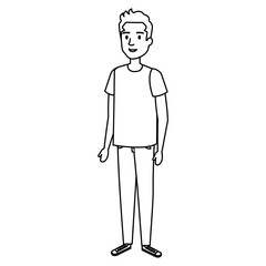 young man avatar character