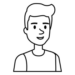 young man avatar character