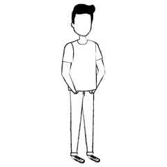 young man avatar character