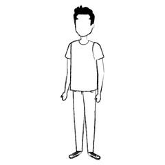 young man avatar character