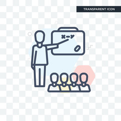 Education vector icon isolated on transparent background, Education logo design