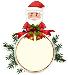 A merry christmas card template