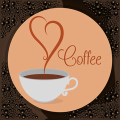 delicious coffee cup drink