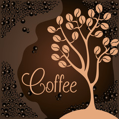 delicious coffee plant poster