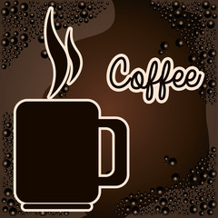 delicious coffee cup drink