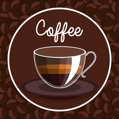 delicious coffee cup drink