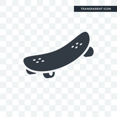 Skate vector icon isolated on transparent background, Skate logo design