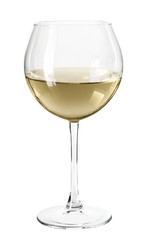 glass of white wine