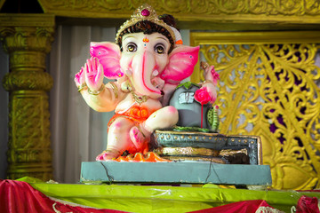 god Ganesh Ji on occasion of ganesh chaturthi vinayaka chavithi	