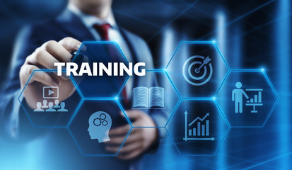 Training Webinar E-learning Skills Business Internet Technology Concept