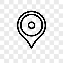 Placeholder vector icon isolated on transparent background, Placeholder logo design