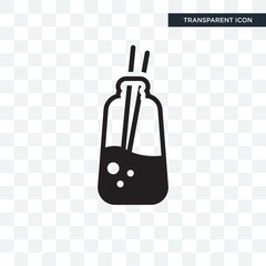 Aromatherapy vector icon isolated on transparent background, Aromatherapy logo design
