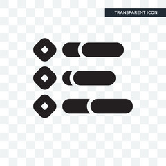 Infographic vector icon isolated on transparent background, Infographic logo design