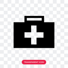 Obraz premium medical vector icon isolated on transparent background, medical logo design