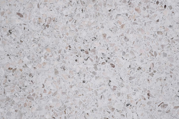 Dirty and dust on terrazzo polished stone floor and wall pattern and color surface marble and granite stone, material for decoration background texture.