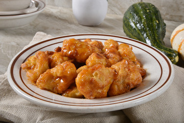 Kung Pao Tempura Cauliflower