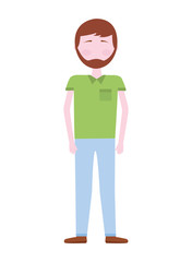 young man avatar character