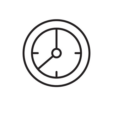 Timelapse vector icon isolated on transparent background, Timelapse logo design