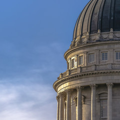 Utah State Capital Building against blue sky