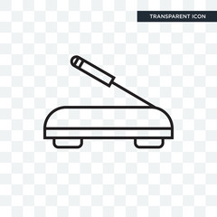 Incense vector icon isolated on transparent background, Incense logo design