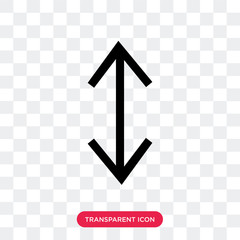 Stretch vector icon isolated on transparent background, Stretch logo design