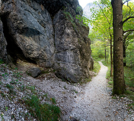 Wanderwegpanorama Ötschergräben