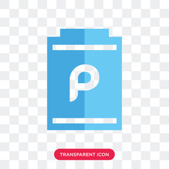 Poster vector icon isolated on transparent background, Poster logo design