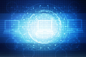 Digital Abstract technology background,2d illustration