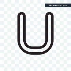 The set of vector icon isolated on transparent background, The set of logo design