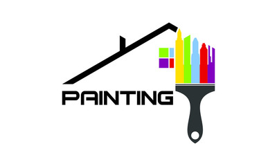 Home painting logo