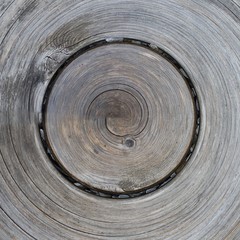 Circle of wood