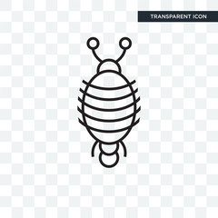 Arthropod vector icon isolated on transparent background, Arthropod logo design