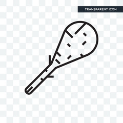Cudgel vector icon isolated on transparent background, Cudgel logo design
