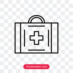 Medicine vector icon isolated on transparent background, Medicine logo design
