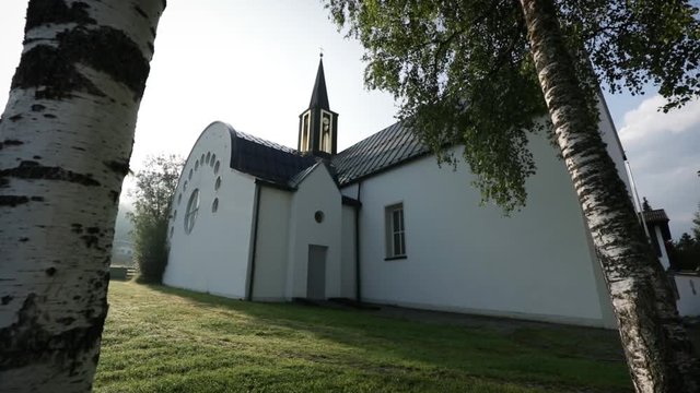 Beautiful little church in Kleinarl, Austria