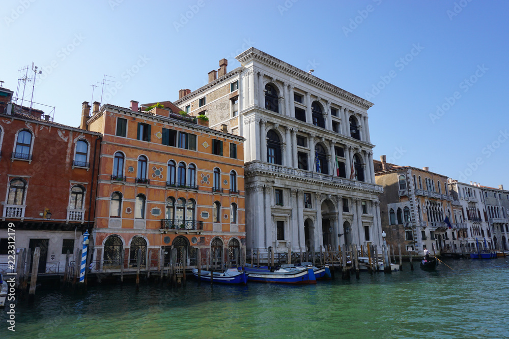 Wall mural canal grande in venedig