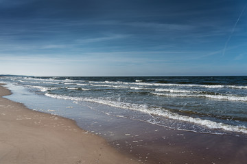 Clear Baltic sea.