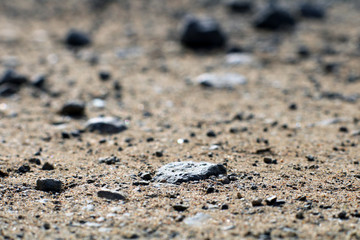 Abstract ground texture background. Sand.