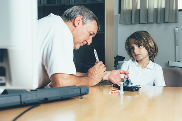 Young patient and a doctor