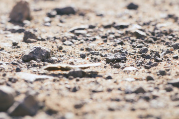 Abstract ground texture background. Sand.