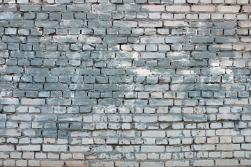 Grunge brick wall. Old construction stones.