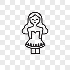 Native vector icon isolated on transparent background, Native logo design