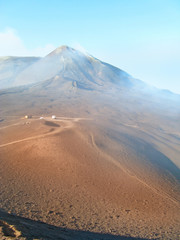 Crater vulcano Etna