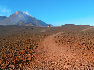 Crater vulcano Etna, Sicilia, Italy