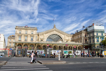 Gare de l'est à Paris