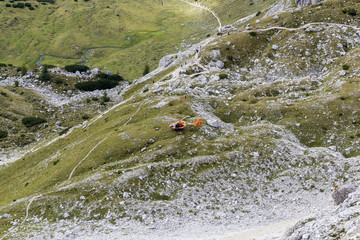 Rettungseinsatz in den Alpen © A.N.Foto