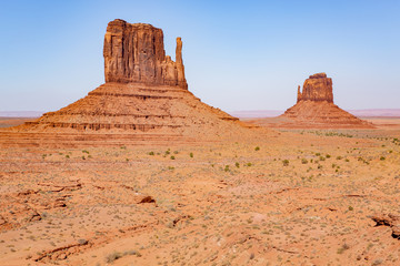 Fototapeta na wymiar Monument Valley Tribal Park, Utah and Arizona, USA